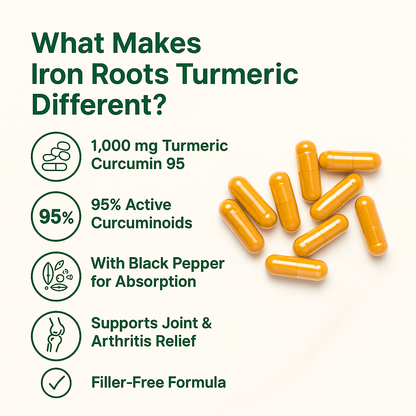 Ironroots™ - Turmeric Arthritis Relief Capsules