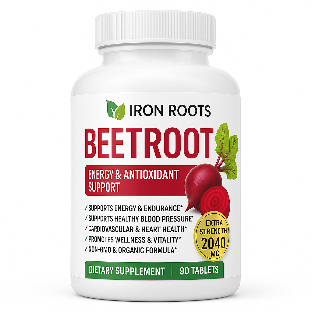 Iron Roots™ - Organic Beet Root Tablets
