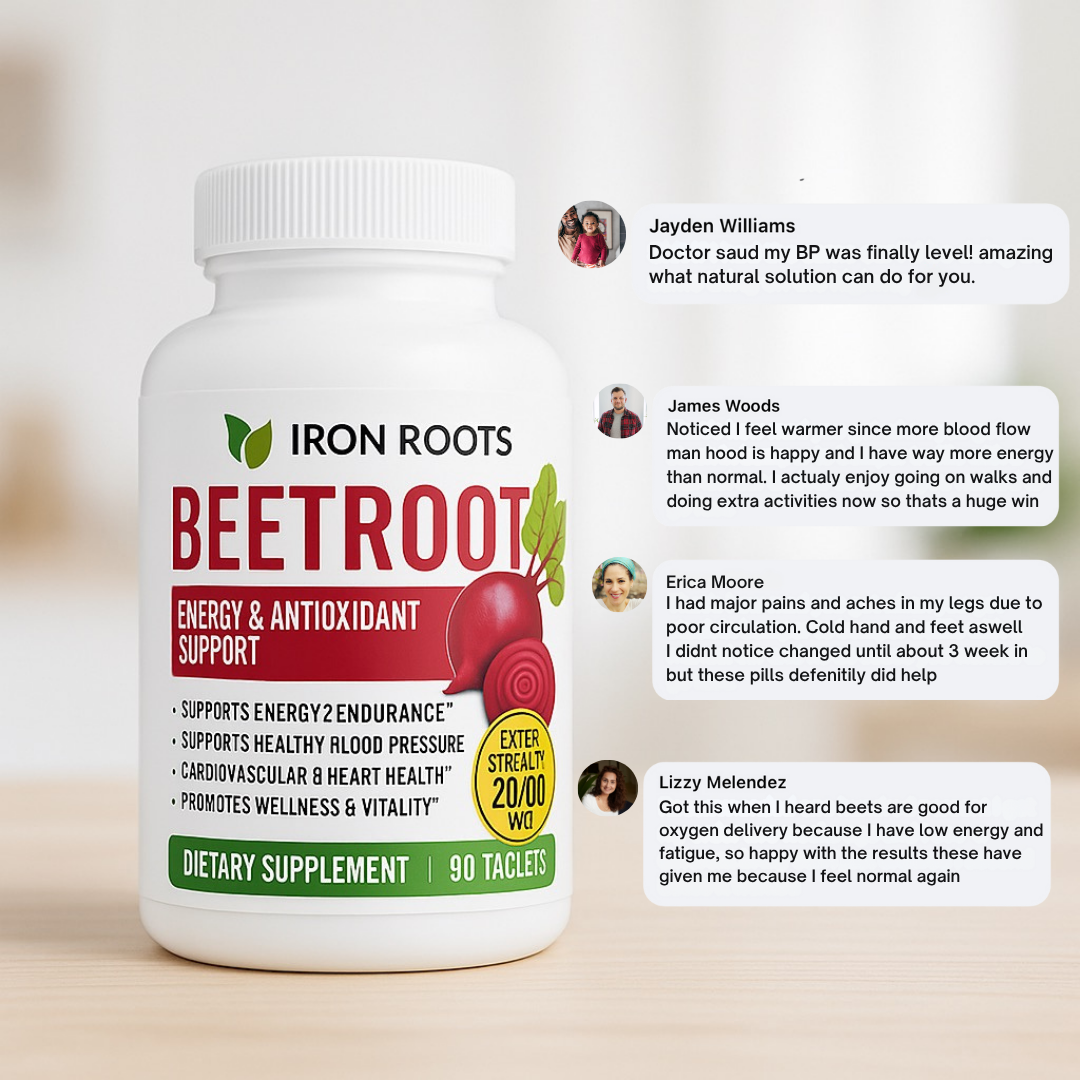 Iron Roots™ - Organic Beet Root Tablets