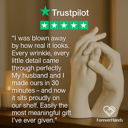 Forever Hands™ - The Perfect Gift Hand Mold Kit