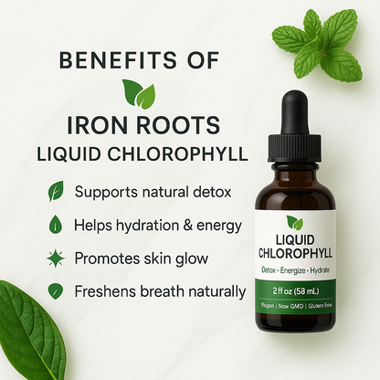 Iron Roots™ - Liquid Chlorophyll 2oz