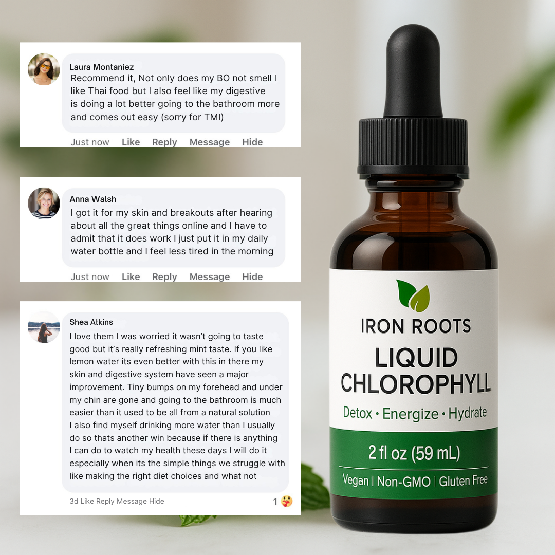 Iron Roots™ - Liquid Chlorophyll 2oz