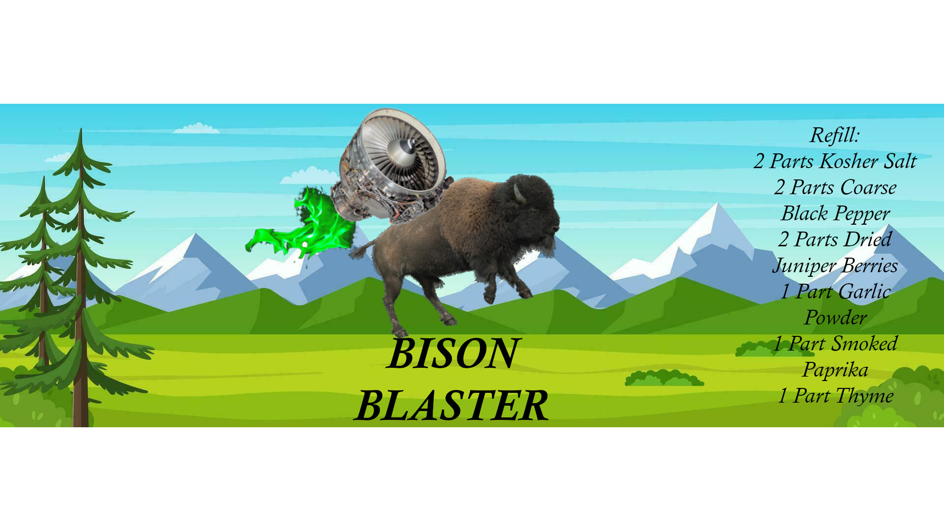 Bison Blaster Seasoning